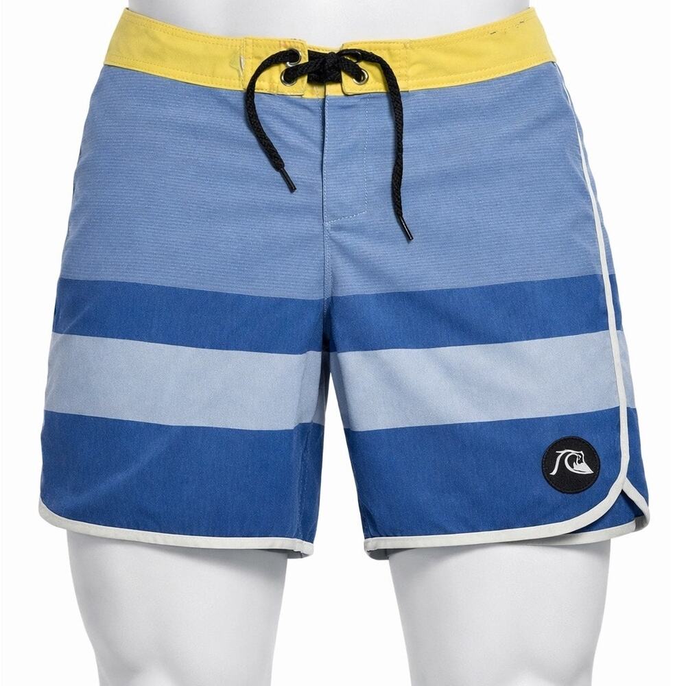 Mens Quiksilver Highline size 32 board shorts 4-way stretch fabric.
